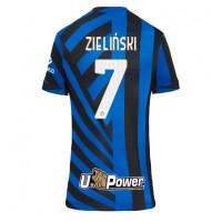 Koszulka piłkarska Inter Milan Piotr Zielinski #7 Strój Domowy dla kobiety 2024-25 tanio Krótki Rękaw